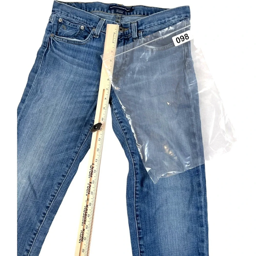 Ralph Lauren Sport Skinny Jeans Womens 29x31‎ Blue Stretch Denim Medium Wash